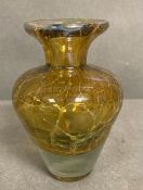 A small Medina glass vase
