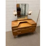 A Mid Century G Plan teak dressing table