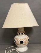 A Mid Century German ceramic table lamp