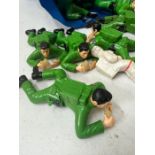 A selection of Action Men