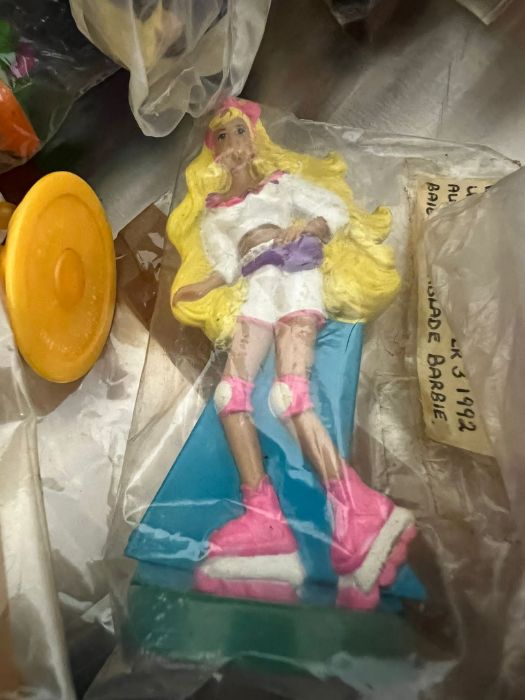 A selection of McDonalds happy meal toys including Barbie - Image 2 of 4