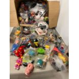 A selection of McDonalds happy meal toys to include Mickey Mouse