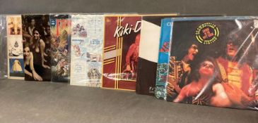 A selection of eight 1960/70's Vinyl, The Buffs, Glos Regt, Yorks, Regt, Royal Enginneers, KRRC,