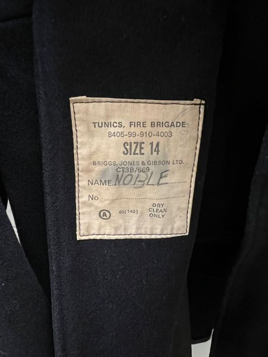 60's/70's British fireman tunic jacket and trousers size 14 - Image 2 of 4