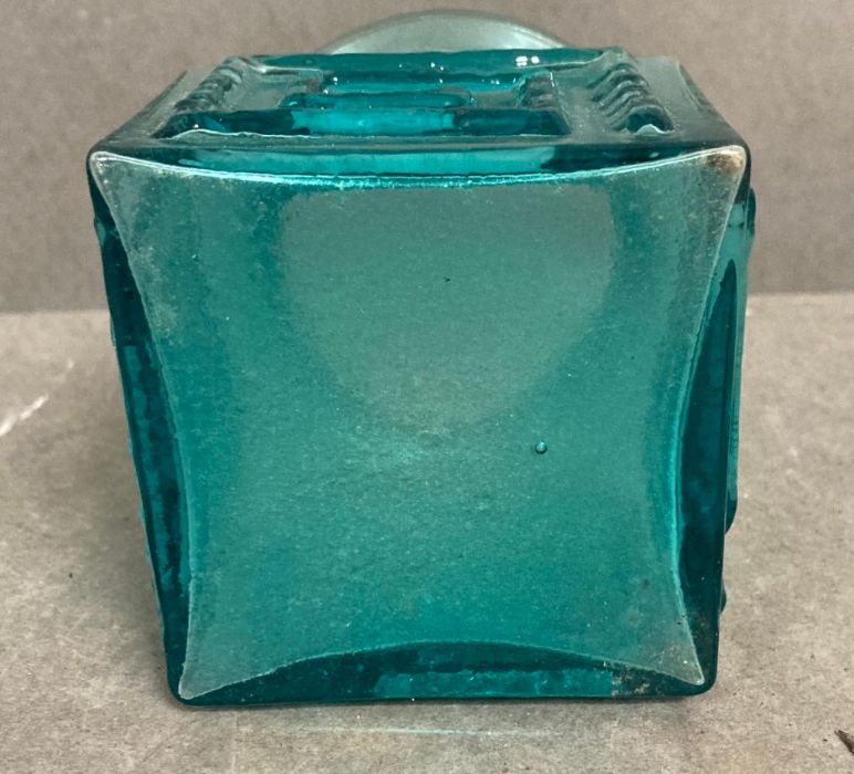 A Mid Century Kingfisher blue vase - Image 2 of 4