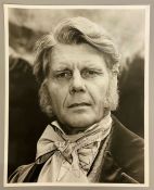 An autographed photo of Edward Fox from the estate of Keith Wilson Production Designer and Art