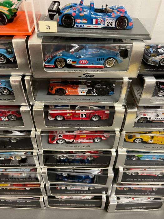 Forty Seven diecast Spark Minimax model cars, rally and racing cars in racing colours - Image 5 of 8