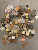 Large quantity of assorted Foreign coins