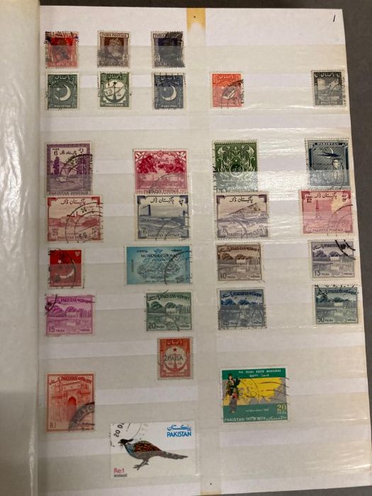 Four albums of world stamps, various countries and ages - Image 4 of 13