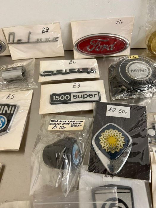A large selection of motor memorabilia including badges, mini door handles, winders, Morris 8 - Image 16 of 18