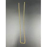A 9ct gold necklace (Total Approximate Weight 7.9g)