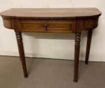 A Console Table with central drawer