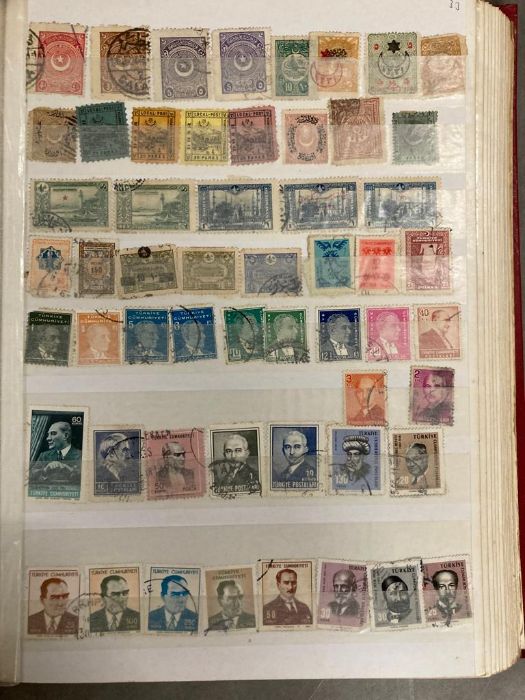 Four albums of world stamps, various countries and ages - Image 6 of 13
