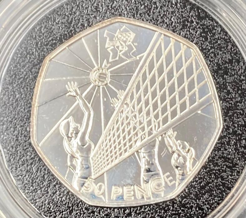 The Royal Mint London 2012 Sports Collection silver proof 50p coins 14 in total - Image 4 of 6