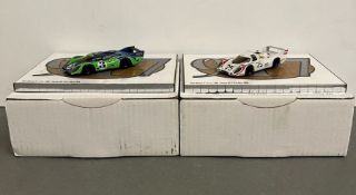 Two Limited Edition diecast racing cars Porsche 917 1970 28/200 and a Porsche 917 LH 1970 100/200 by