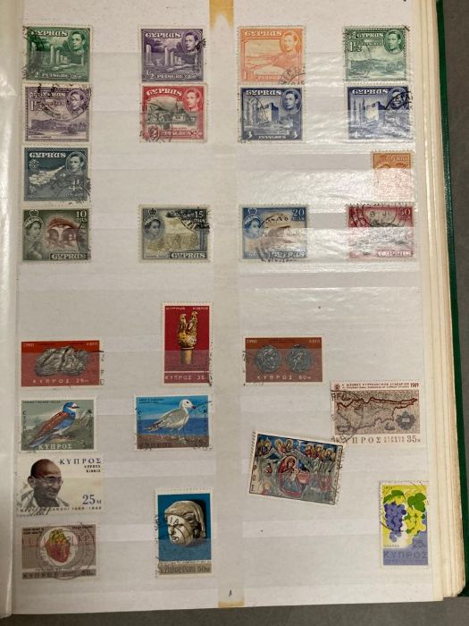 Four albums of world stamps, various countries and ages - Image 9 of 13