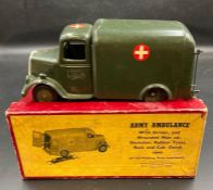 A boxed Britain Army Ambulance