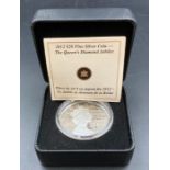Royal Canadian Mint 2012 $20 fine Silver coin. The Queen's Diamond Jubilee.