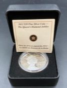 Royal Canadian Mint 2012 $20 fine Silver coin. The Queen's Diamond Jubilee.