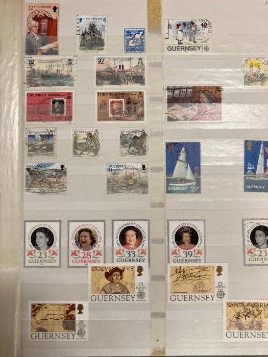 Four albums of world stamps, various countries and ages - Image 13 of 13