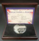 Elizabeth II Reflections of a Reign Silver Proof 155.53g Limited Edition collectable coin 034/450