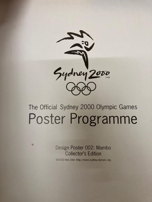 A Sydney Olympics 2000 poster in original tube - Image 2 of 3