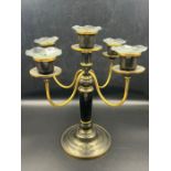 A five arm candelabra