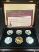 The Westminster Mint Diamond Jubilee The British Isles & Commonwealth Diamond Jubilee Silver Proof