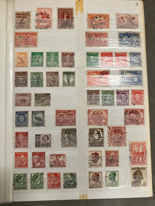 Four albums of world stamps, various countries and ages - Image 7 of 13