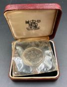 Royal Mint 1973 50 p coin, boxed