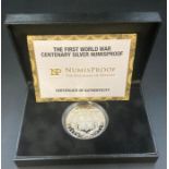 The First World War Centenary Silver Numisproof 2oz silver proof coin 011/495