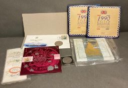 A selection of collectable coin packs