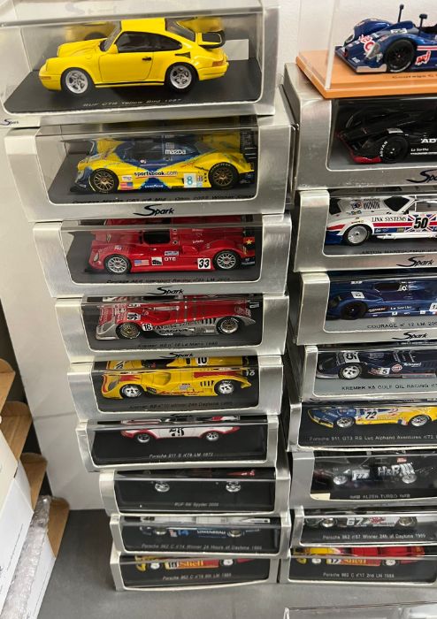 Forty Seven diecast Spark Minimax model cars, rally and racing cars in racing colours - Image 4 of 8