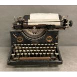 A vintage Franz Bode triumph typewriter