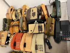 A large selection of various phones and ages