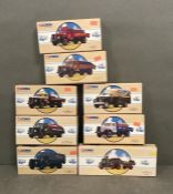 A selection of eight Classic Road Transport Corgi Diecast Models