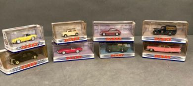 A selection of eight diecast DINKY vehicles