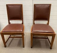 A pair of Art Deco style Nelson Bros chairs