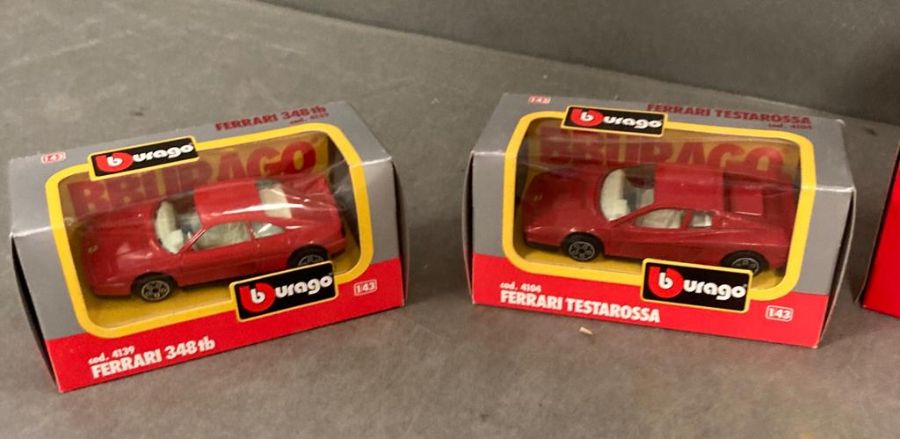 A selection of five Burago diecasts to include Ferrari. - Image 2 of 4