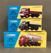 Three Corgi Classics Diecasts: 27301 Bulwark Transport Limited Atkinson Cylindrical Tanker Set 30201