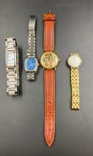 A selection of four watches to include: Seiko Automatic 21 Jewels Hi-Beat, Rotary Quartz, Citizen