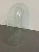 A narrow glass dome (32cm x 28cm)