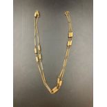 A 9ct yellow gold necklace (Approximate Total Weight 18.5g)