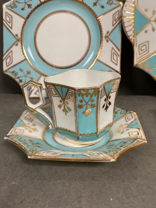 A part Art Deco style tea set - Image 2 of 2