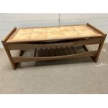 G-Plan coffee table with tile top