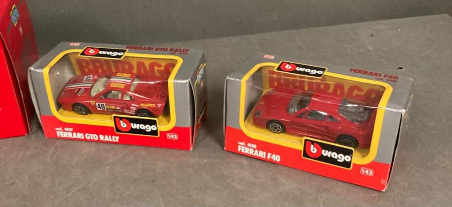 A selection of five Burago diecasts to include Ferrari. - Image 4 of 4