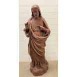 Statue of The most Sacred Heart of Jesus reclaimed from The Marist Convent, The Frognall Estate (