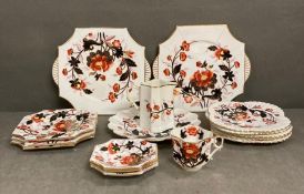 A Wileman and Co (pre Shelly) part tea set in the Japan pattern