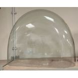 A large glass dome (51xm x 41cm)