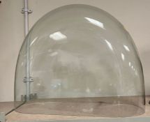 A large glass dome (51xm x 41cm)